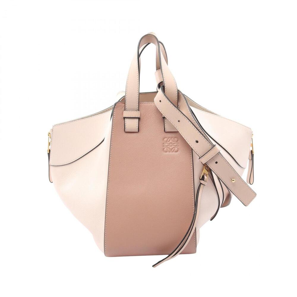 Loewe Hammock Small 2-Way Leather Handbag for Women, Pink